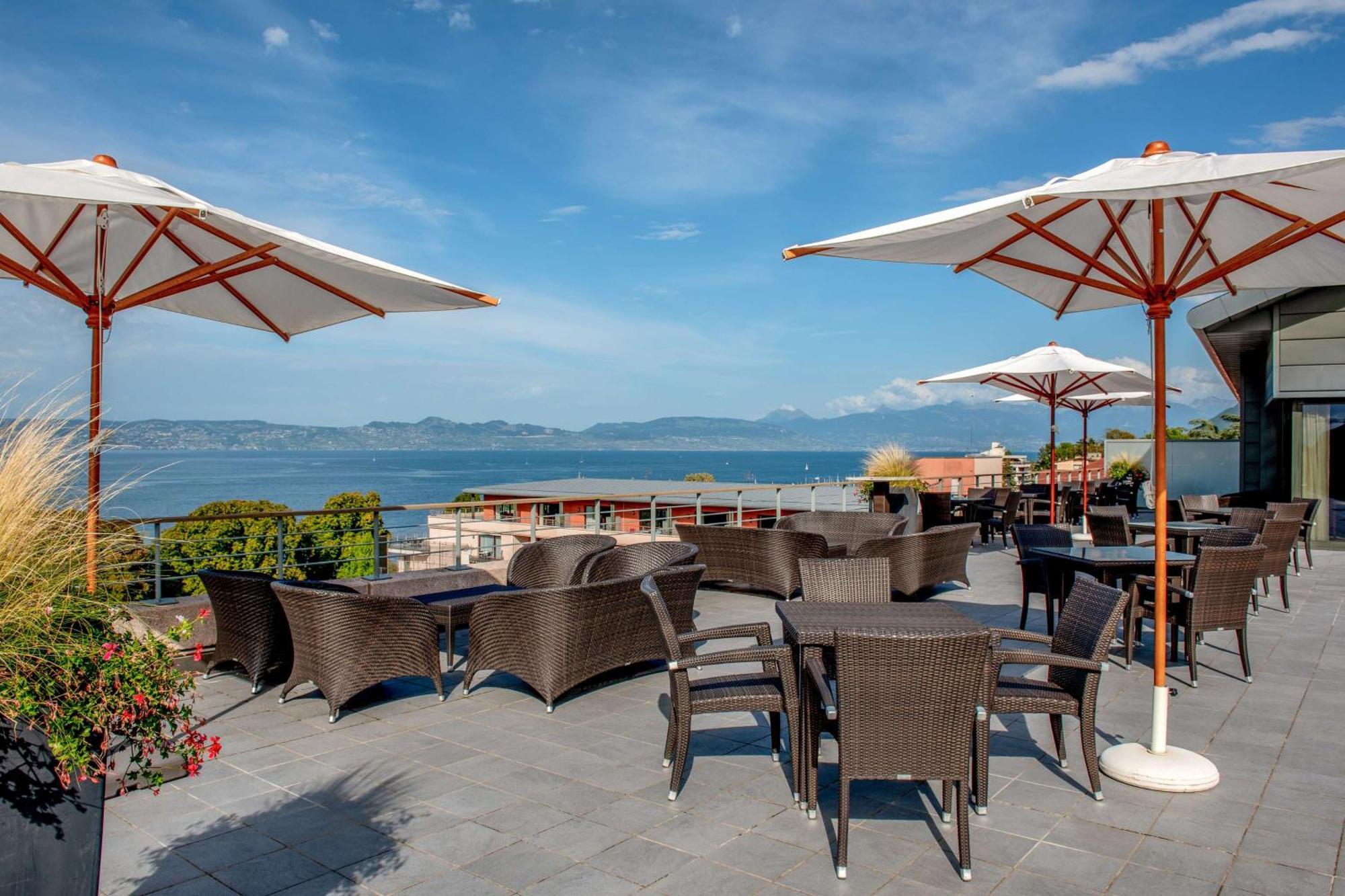 Hilton Evian Les Bains Hotel Bagian luar foto